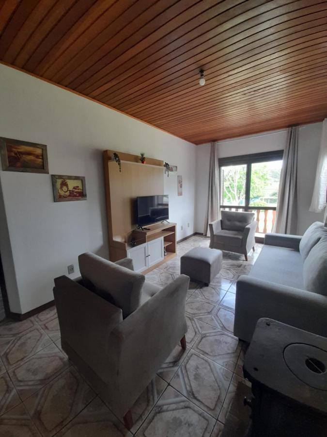 Apartamento Com Varanda Nos Quartos E Sala - Residencial Zanin Canela Exterior photo